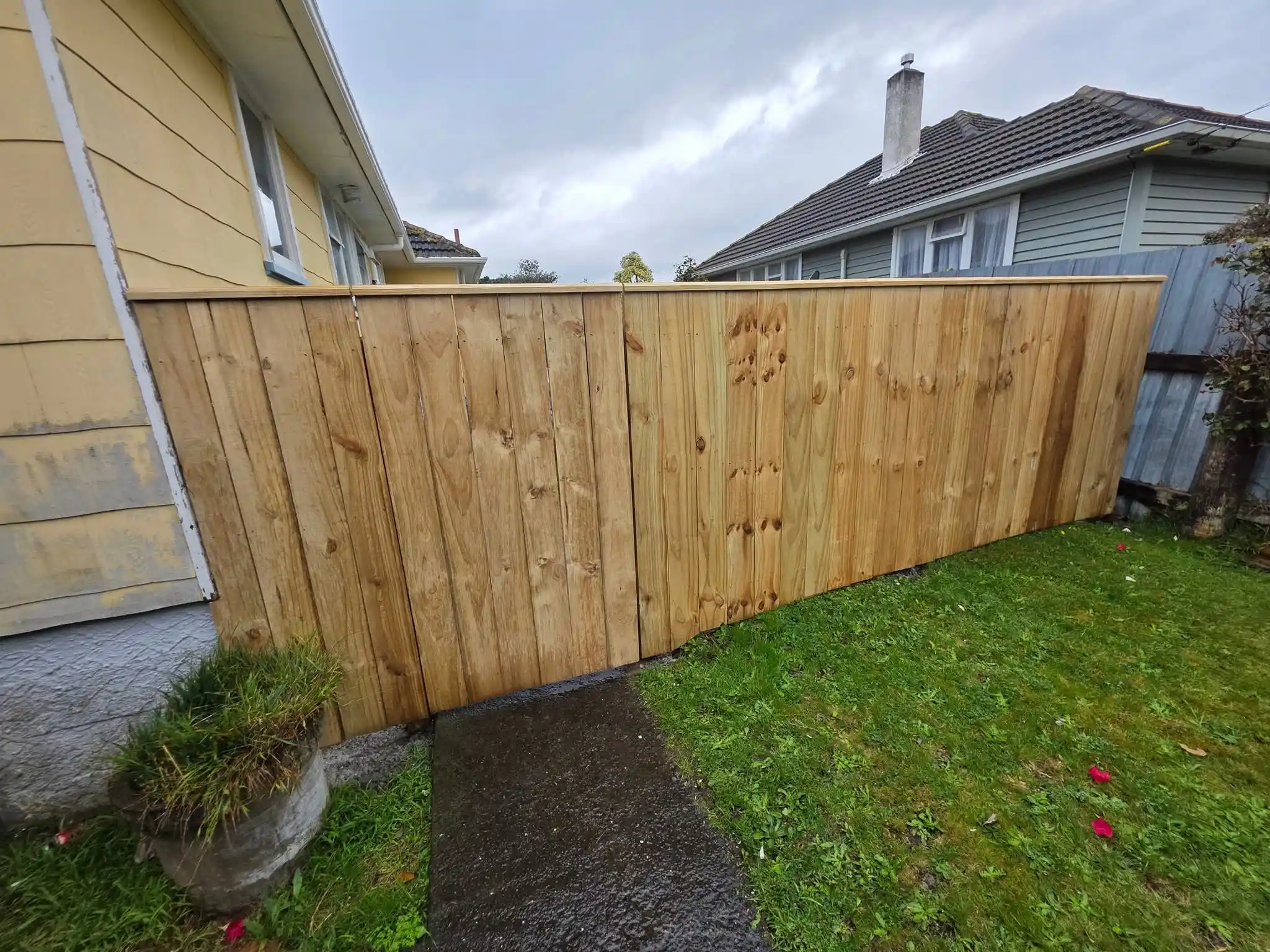 Fence with gate - EziBuild Whanganui